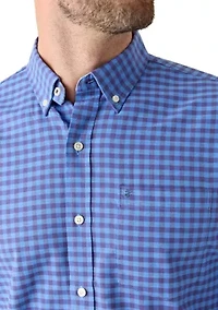 Gingham Oxford Dress Shirt
