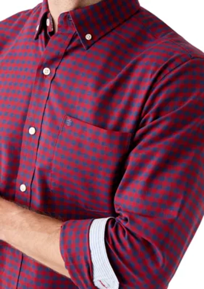 Gingham Oxford Dress Shirt