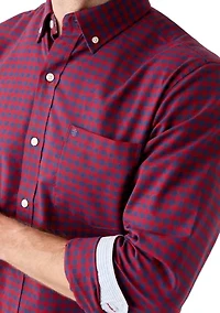 Gingham Oxford Dress Shirt