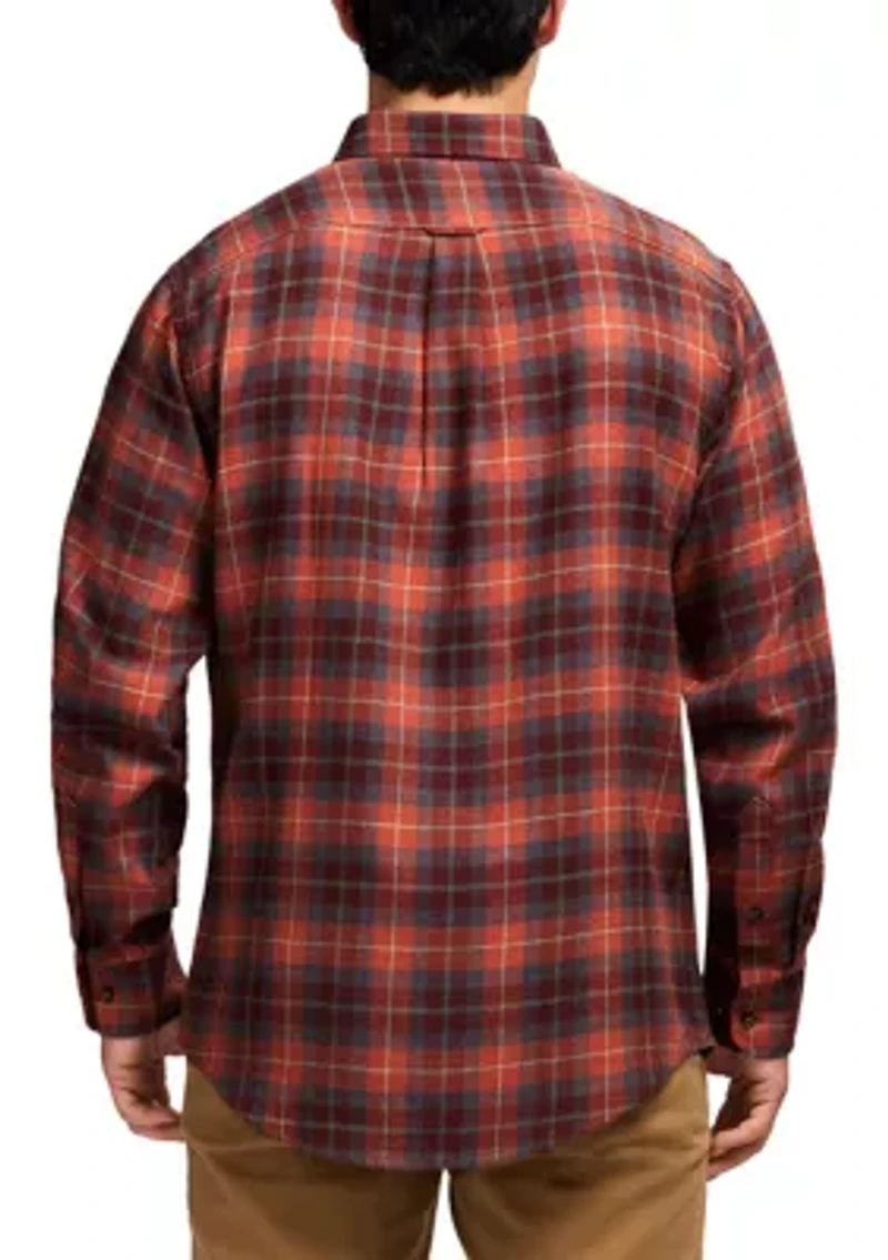 Stratton Flannel Long Sleeve Button Down