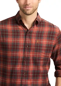 Stratton Flannel Long Sleeve Button Down