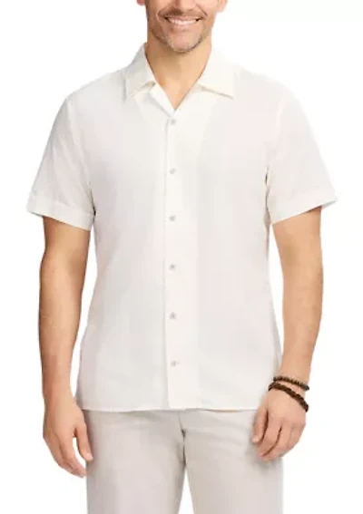 Short Sleeve Dunes Button Up Shirt