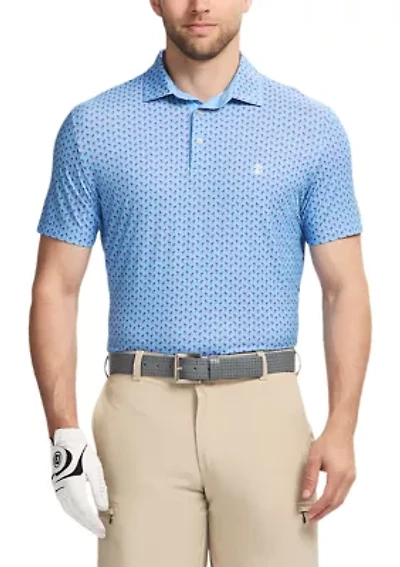 Flamingo Printed Polo Shirt