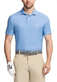 Flamingo Printed Polo Shirt
