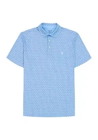 Flamingo Printed Polo Shirt
