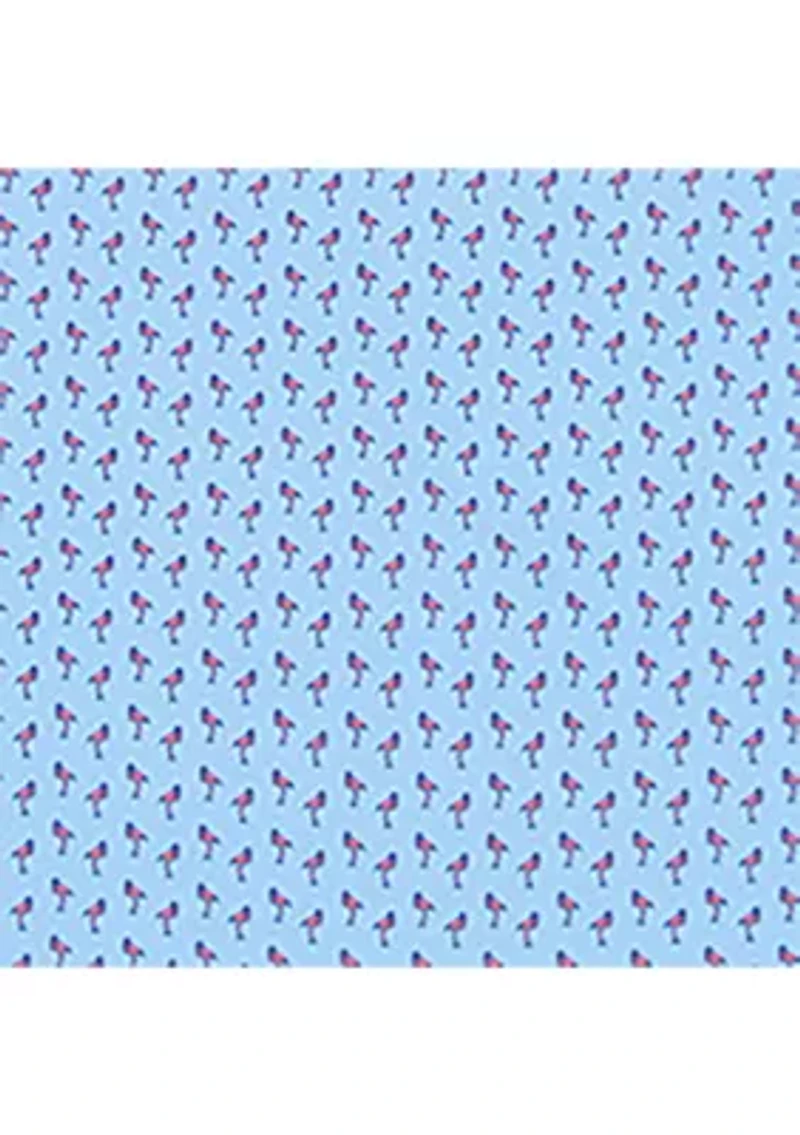 Flamingo Printed Polo Shirt