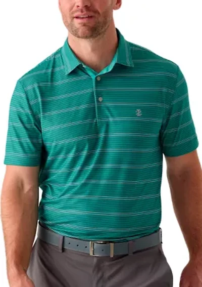 Multicolored Stripe Polo Shirt