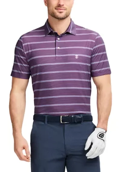 Multicolored Stripe Polo Shirt