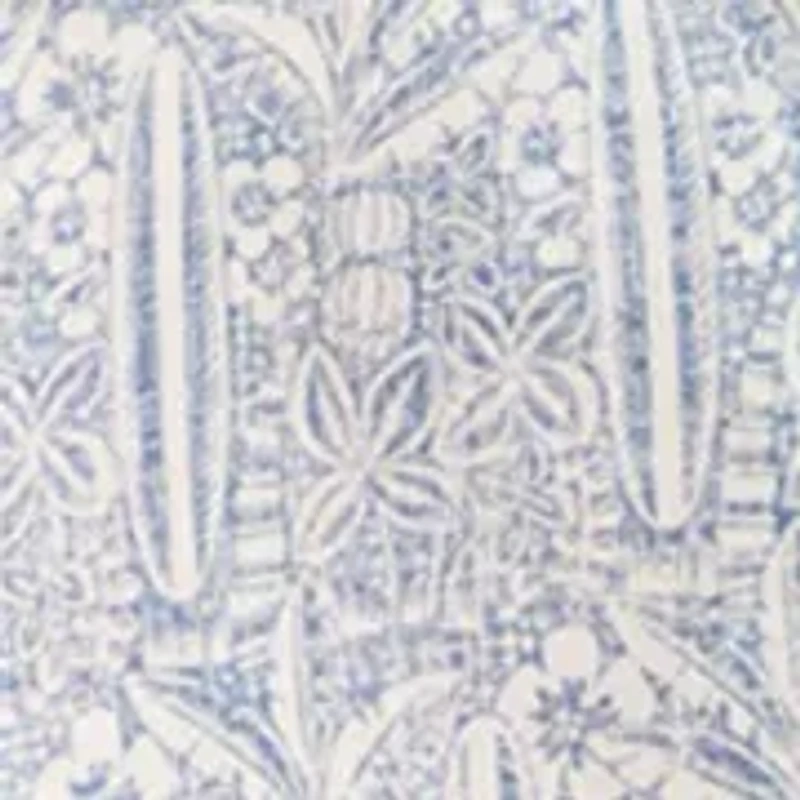 Big & Tall Short Sleeve Lux Saltwater Dunes Tropical Print Shirt