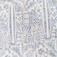 Big & Tall Short Sleeve Lux Saltwater Dunes Tropical Print Shirt