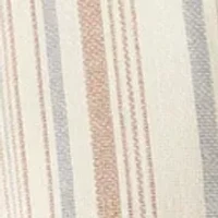 Big & Tall Short Sleeve Lux Saltwater Dunes Multi Vertical Stripe Shirt