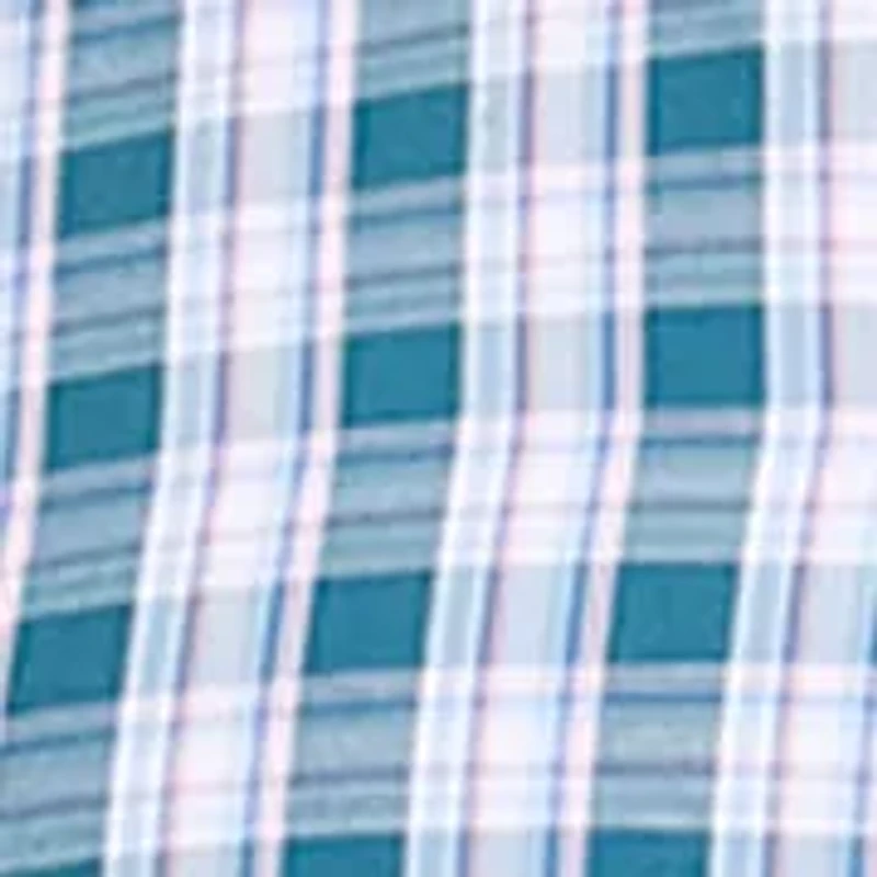 Big & Tall Short Sleeve Breeze Woven Plaid Shirt