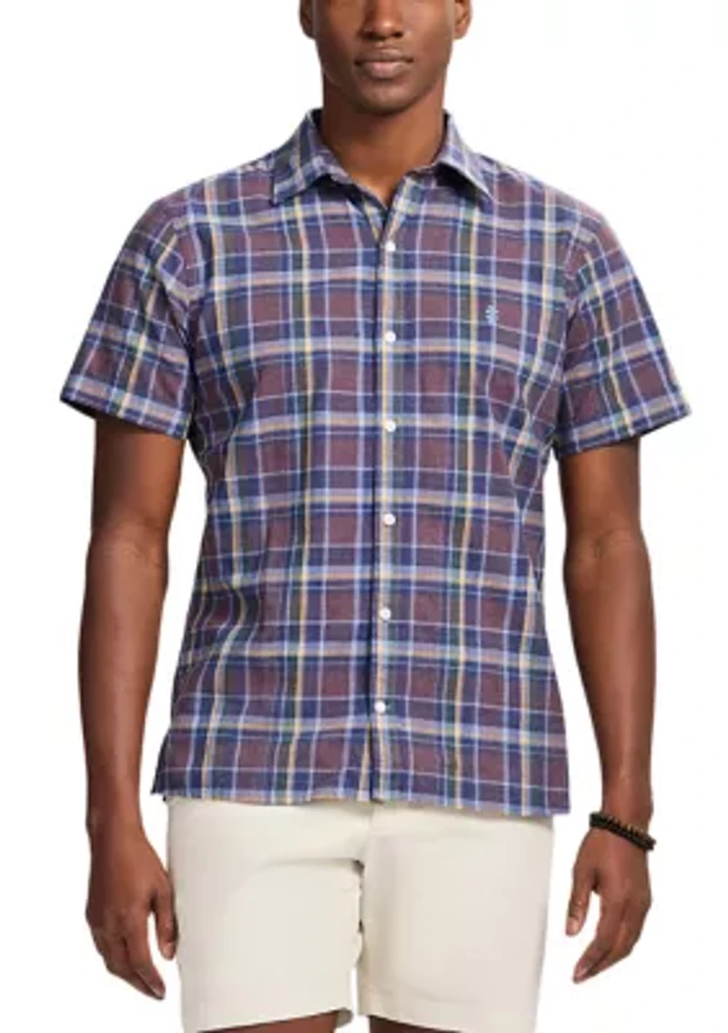 Madras Print Shirt