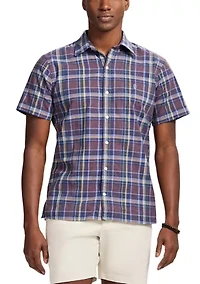 Madras Print Shirt