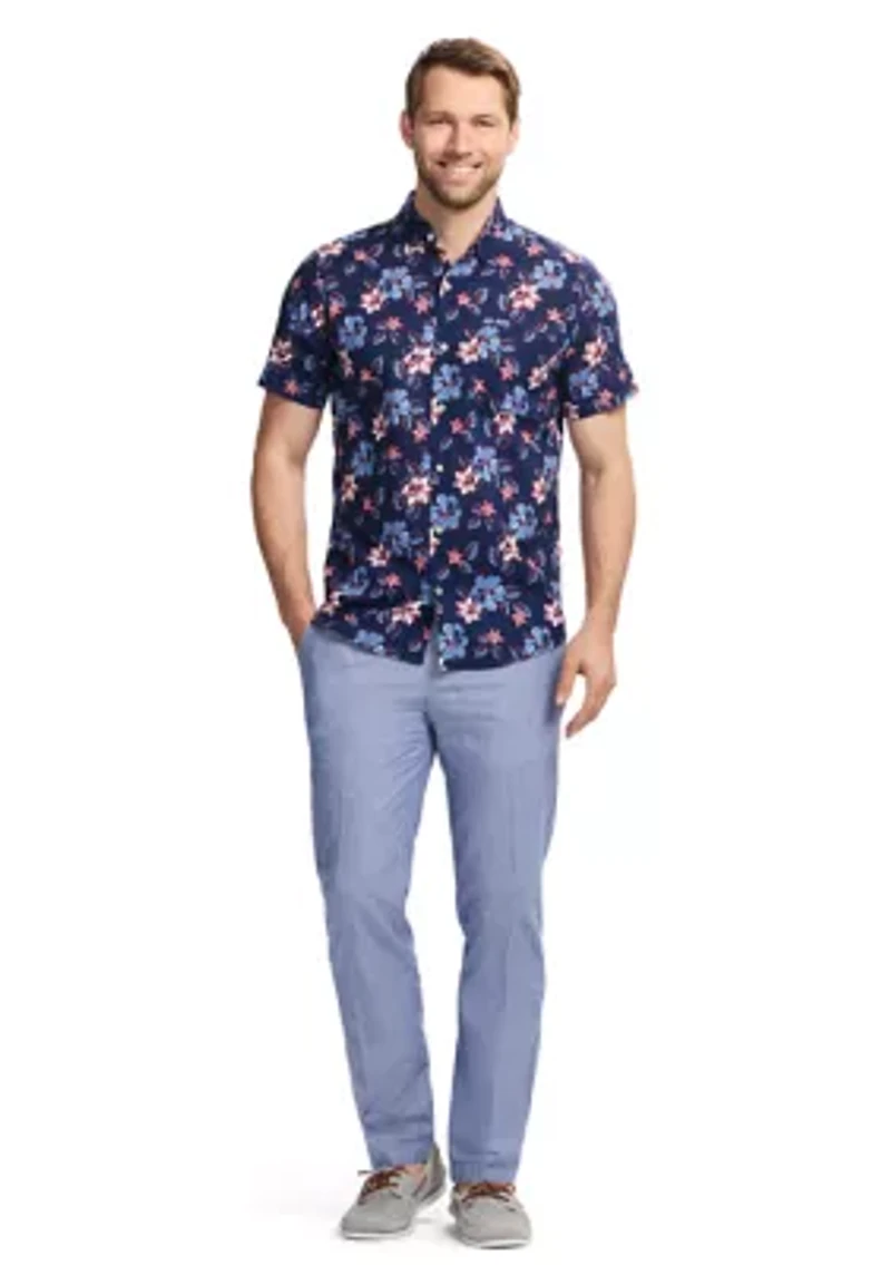 Short Sleeve Dockside Chambray Shirt