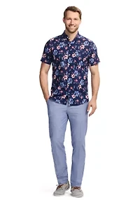 Short Sleeve Dockside Chambray Shirt