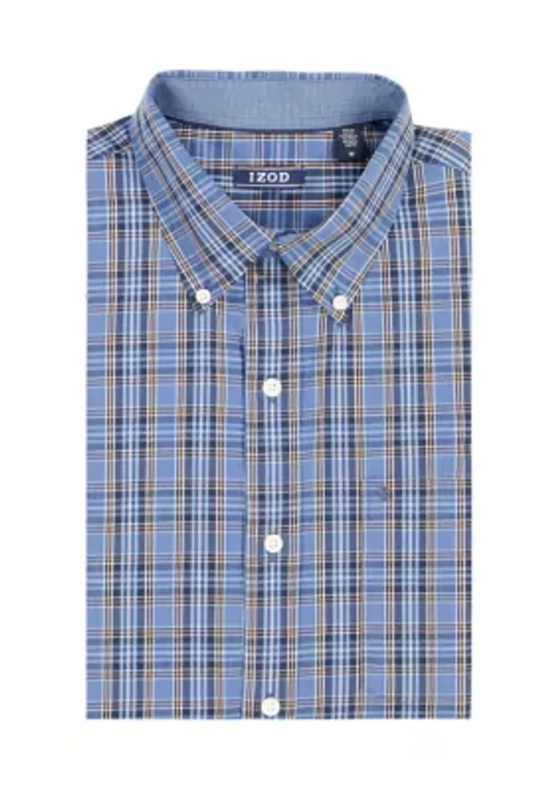 Big & Tall Performance Comfort Plaid Shirt