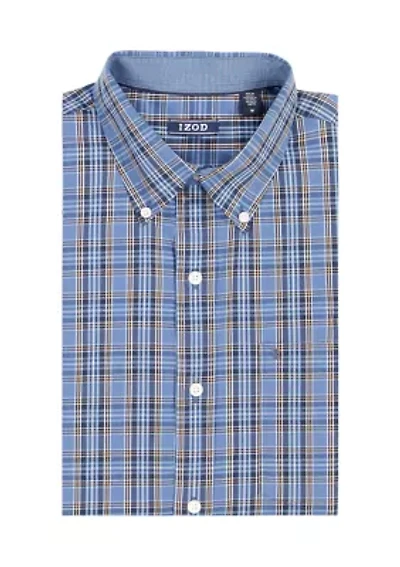 Big & Tall Performance Comfort Plaid Shirt