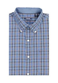 Big & Tall Performance Comfort Plaid Shirt