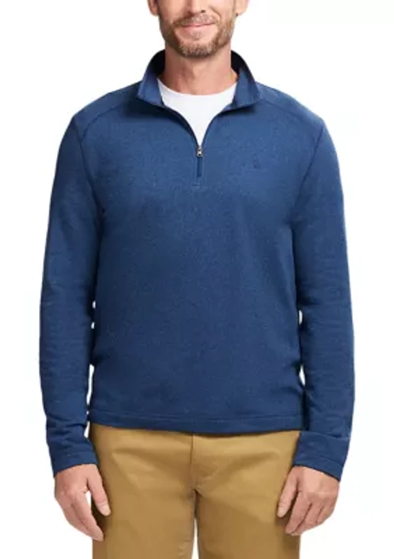 Quarter-Zip Micro Fleece Pullover