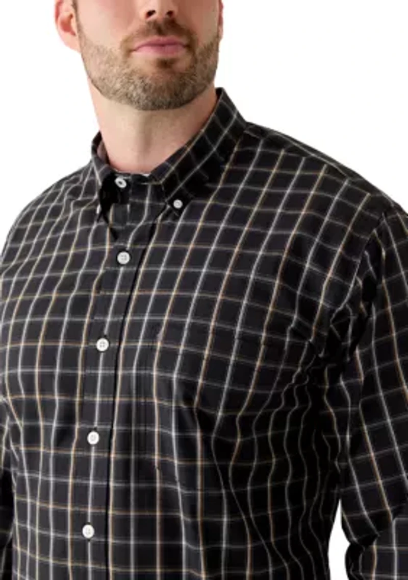 Big & Tall Performance Comfort Plaid Shirt