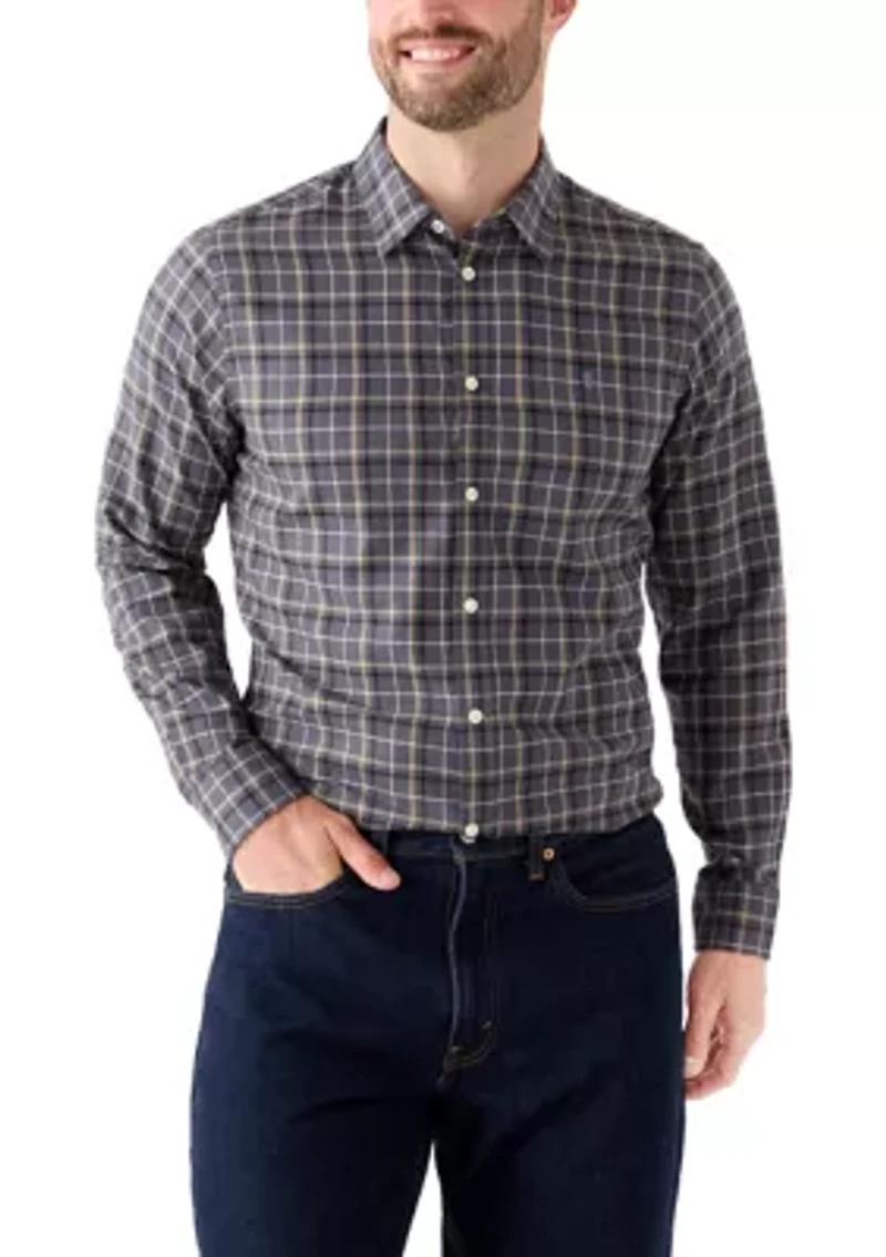Plaid Twill Dress Shirt