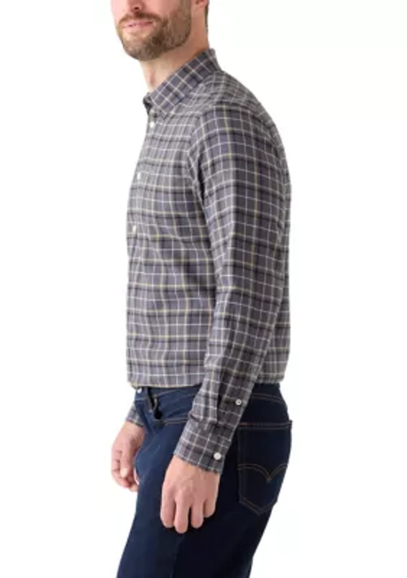 Plaid Twill Dress Shirt