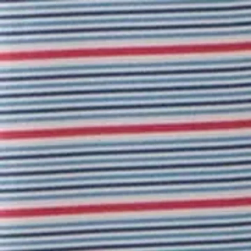 Short Sleeve Stripe Polo Shirt