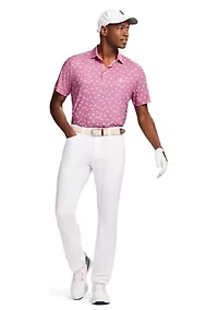 Floral Printed Polo Shirt