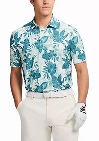 Large Leaf Print Shirt