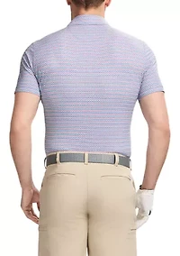 Fish Printed Polo Shirt