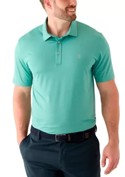Big & Tall Short Sleeve Golf Mesh Polo Shirt