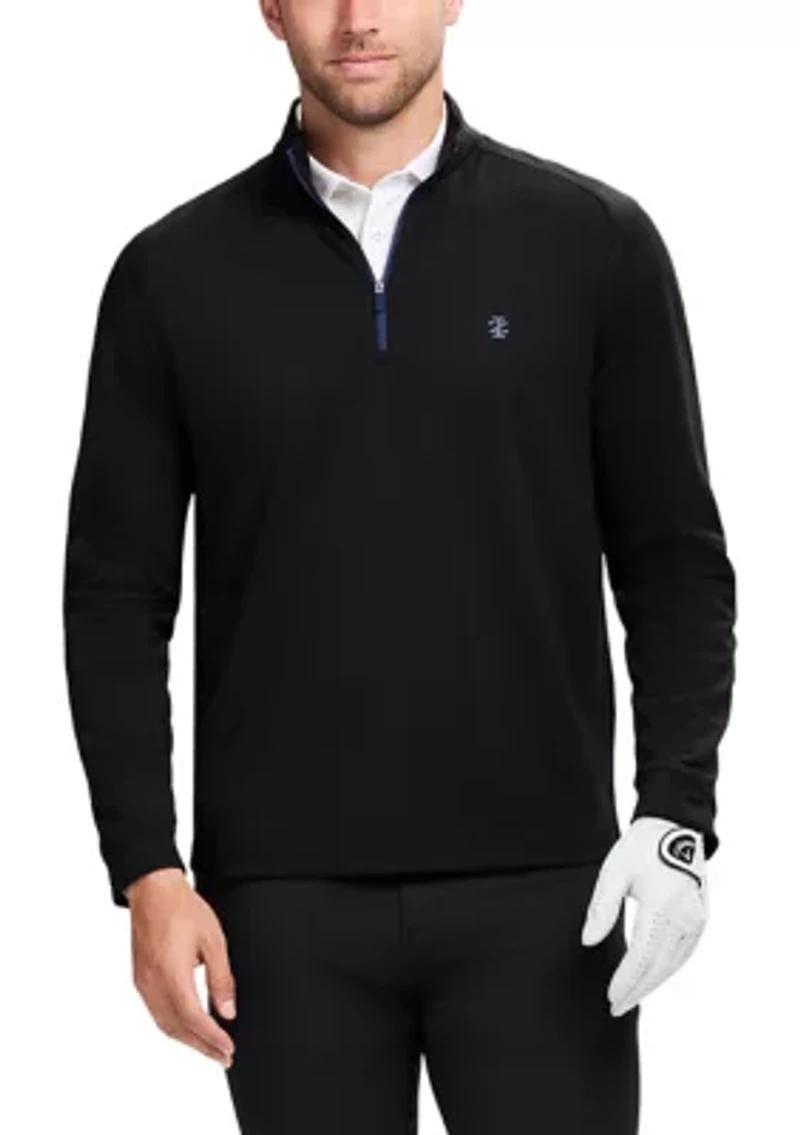 Mesh 1/4 Zip Pullover