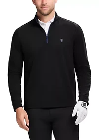 Mesh 1/4 Zip Pullover