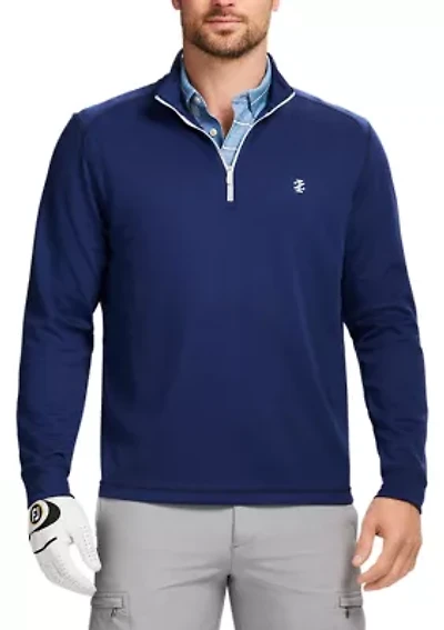 Mesh 1/4 Zip Pullover