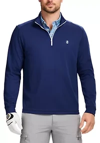 Mesh 1/4 Zip Pullover