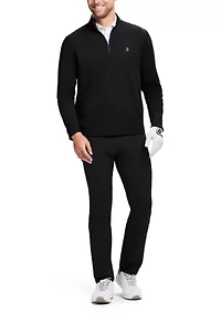 Mesh 1/4 Zip Pullover
