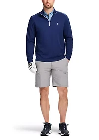 Mesh 1/4 Zip Pullover