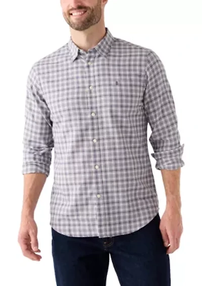Plaid Twill Dress Shirt