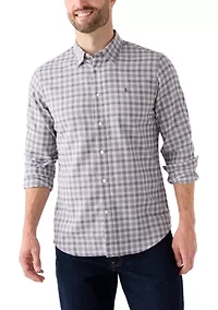 Plaid Twill Dress Shirt