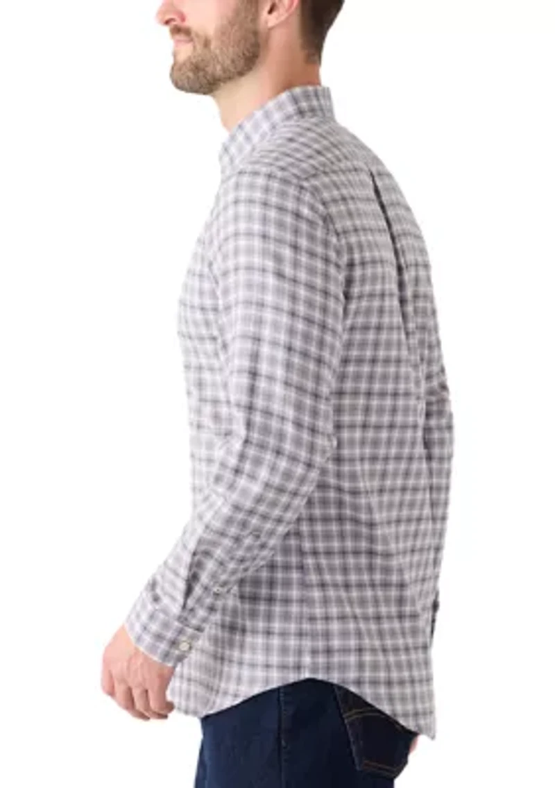 Plaid Twill Dress Shirt