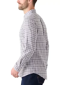 Plaid Twill Dress Shirt