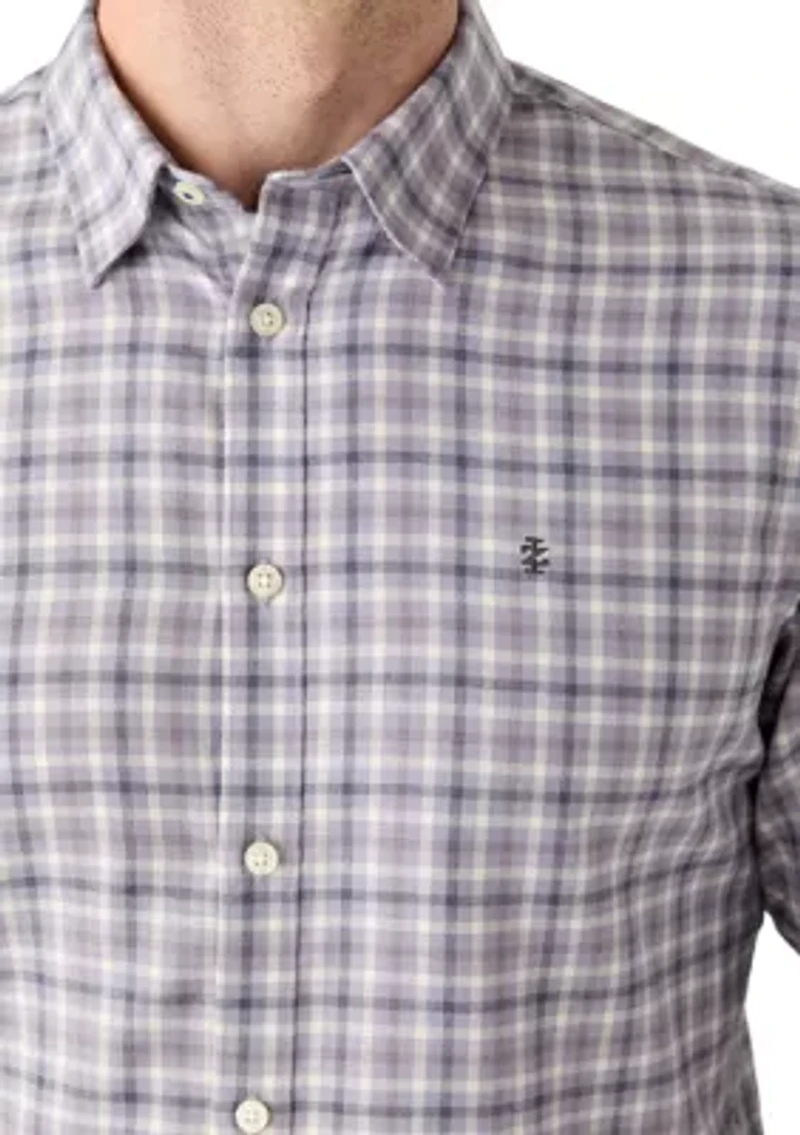 Plaid Twill Dress Shirt