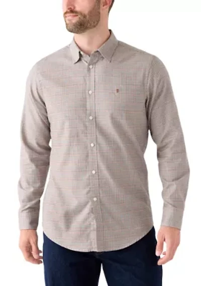 Men's Luxe Twill Khaki Shirt