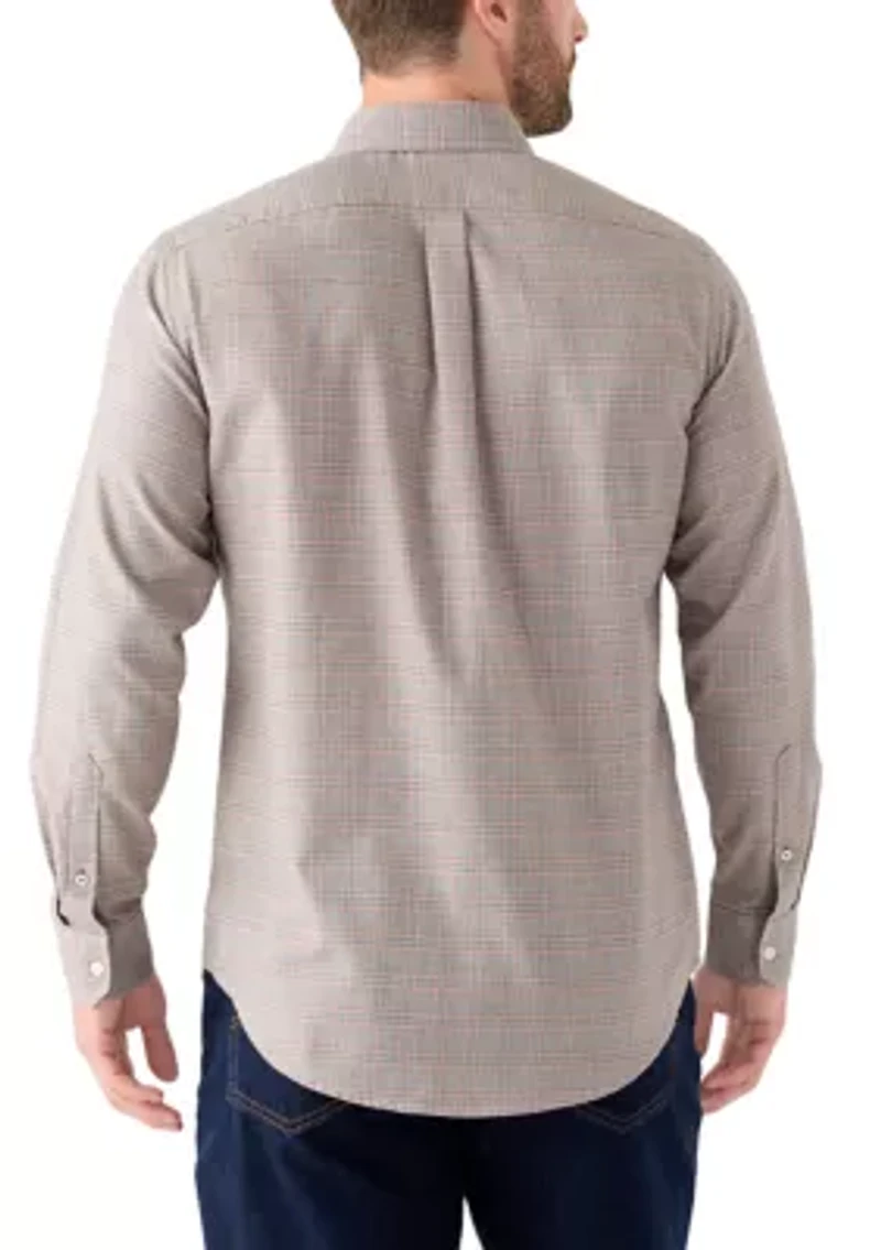 Men's Luxe Twill Khaki Shirt