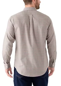 Men's Luxe Twill Khaki Shirt