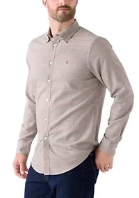 Men's Luxe Twill Khaki Shirt