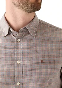 Men's Luxe Twill Khaki Shirt