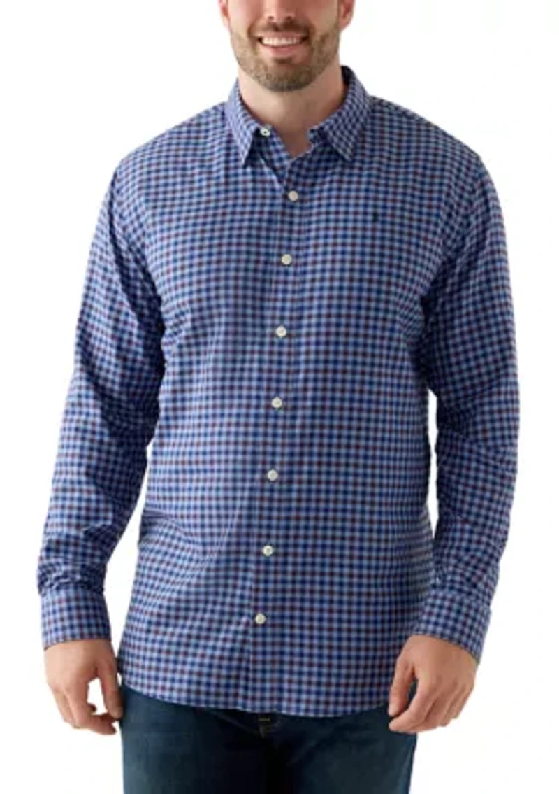 Big & Tall Lux Twill Button Down Shirt