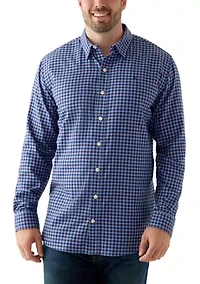 Big & Tall Lux Twill Button Down Shirt